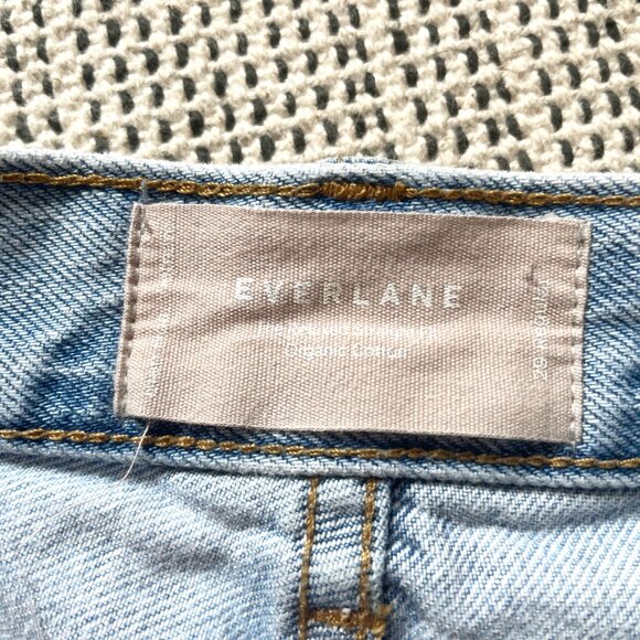Everlane Light Wash The Relaxed Straight Fit Jeans 29R - Picture 4 of 6